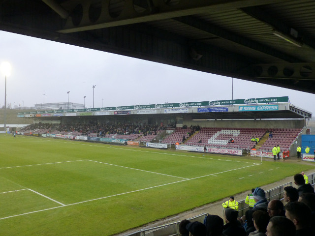 The East Stand During the Match